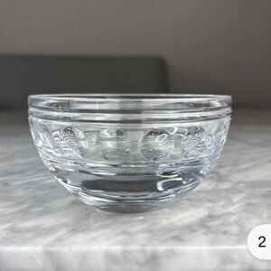 Kate Spade  NY Lenox Pinckney St. Peony Full LED Crystal Clear Bowl